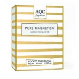 AQC FRAGRANCES PURE MAGNETISM GOLD ELEGANCE 20ML LOT DE 1