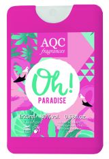 AQC FRAGRANCES OH PARADISE POCKET 20ML LOT DE 1