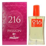 EAU DE COLOGNE PASSION FEMME 100ML LOT DE 1