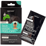 SENCE MASQUE VISAGE PEEL-OFF 5X8GR CHARCOAL LOT DE 1