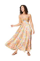 Robe été longue sans manches