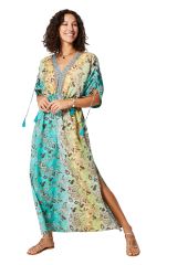 Robe été longue manches courtes