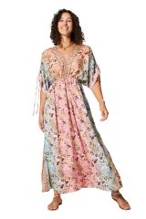 Robe été longue manches courtes