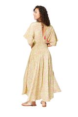 Robe été longue manches courtes