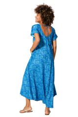 Robe été longue manches courtes