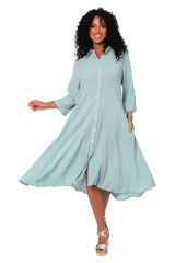 Robe été mi-longue manches 3/4