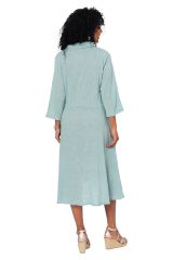 Robe été mi-longue manches 3/4