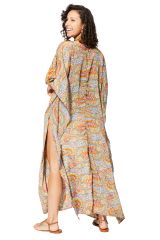 Kaftan été long manches 3/4