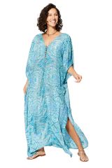 Kaftan été long manches 3/4