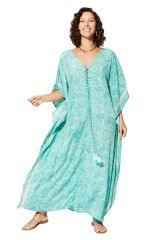 Kaftan été long manches 3/4