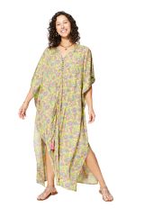 Kaftan été long manches 3/4