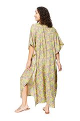 Kaftan été long manches 3/4