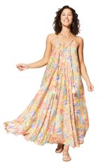 Robe été longue sans manches