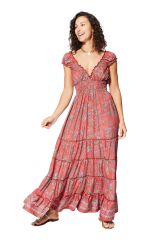 Robe été longue sans manches