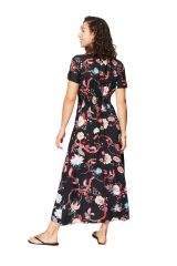 Robe été longue manches courtes