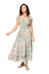 Robe été longue manches courtes