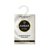 SACHET ARMOIRE LIN BLANC AMBAR LOT DE 1