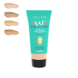 V MATTIFYING - MOISTURISING MATT FOUNDATION A15 + 5 TESTERS + DISPLAY