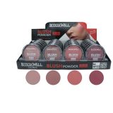 BLUSH COMPACT  ROND  SATIN 133 LOT DE 4