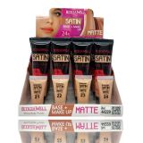 FOND DE TEINT FLUIDO SATIN MATTE LOT DE 4