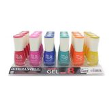 VERNIS ONGLES 8 JOURS  EFFET GEL 507 LOT DE 6