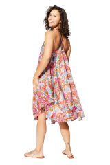 Bohème Chic : Envoûtante Robe Longue à Imprimé Floral 358039