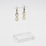 Boucles d'oreilles Infini or 359613