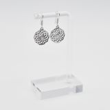 Boucles d'oreilles Mandala argent 359595