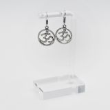 Boucles d'oreilles Ohm argent 359600