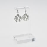 Boucles d'oreilles Terre argent 359597