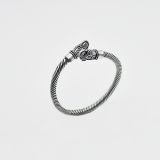 Bracelet jonc fermoir argent 359639