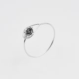 Bracelet jonc rose argent 359684