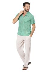 Chemise manches courtes joli motif Noah 354301