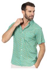 Chemise manches courtes joli motif Noah 359802