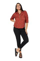 Chemisier femme curvy type blouse chic   Nima