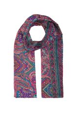 Foulard femme chic bohème fleuri ethnique Frederick 333194