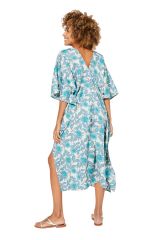 Kaftan mi-longue de style frais et floral  Anantha 344720