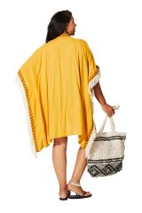 Kimono d'été jaune flambant Alae 355220