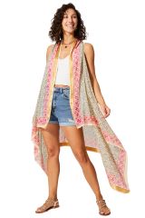 Kimono été mi-long sans manches 354566