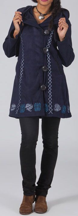 manteau hiver femme ethnique