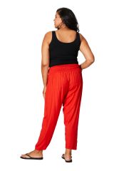 Pantalon été rouge flamboyant Shana 354137