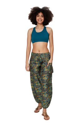 Pantalon Fluide Femme Yoga Ethnique