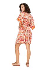 Robe courte mode chic et originale naturelle Bennett