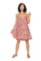 Robe courte multicolor floral chic  Beelzebub