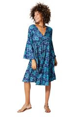 Robe été courte manches 3/4 350746