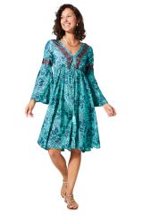 Robe été courte manches 3/4 350756