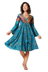 Robe été courte manches 3/4 350760