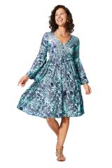 Robe été courte manches 3/4 350766