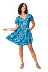 Robe été courte manches courtes 350686