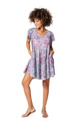 Robe été courte manches courtes 350697